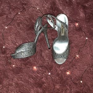 Sparkly NinaNewYork heels for prom, wedding,formal